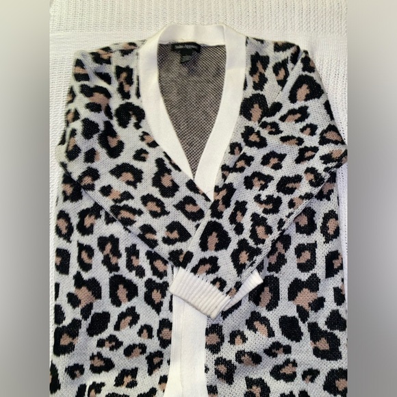 SOHO APPAREL Women’s Leopard Pattern  Casual Long Cardigan Size L (#bundle&save) - Picture 11 of 11